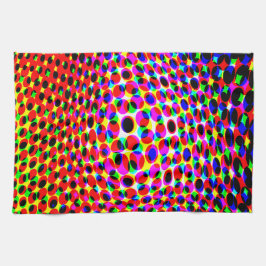 3D効果 キッチンタオル