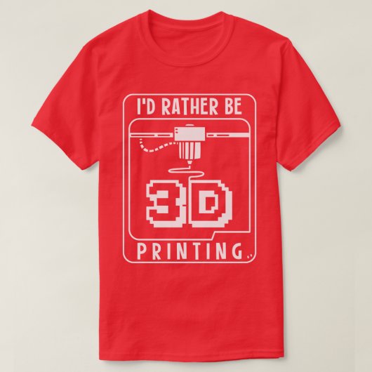3D印刷のId 1 Tシャツ (デザイン正面)