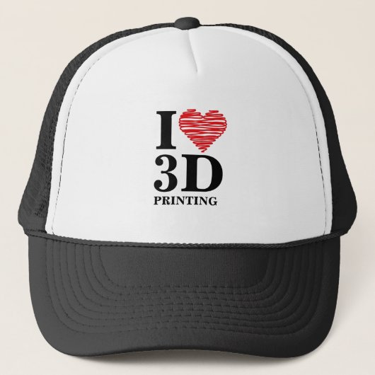 3D印刷用ハット キャップ (正面)