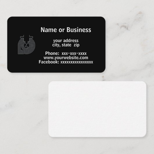 3D印刷 名刺 (正面/裏面)