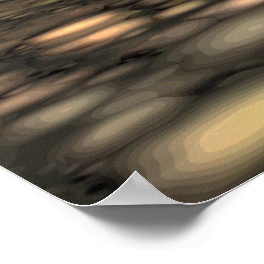 3D卵の輝き! ポスター (角)