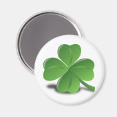 3D四つ葉クローバー マグネット (正面/裏面)