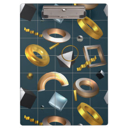 3D図形パターン クリップボード