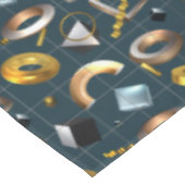 3D図形パターン テーブルクロス (アングル)