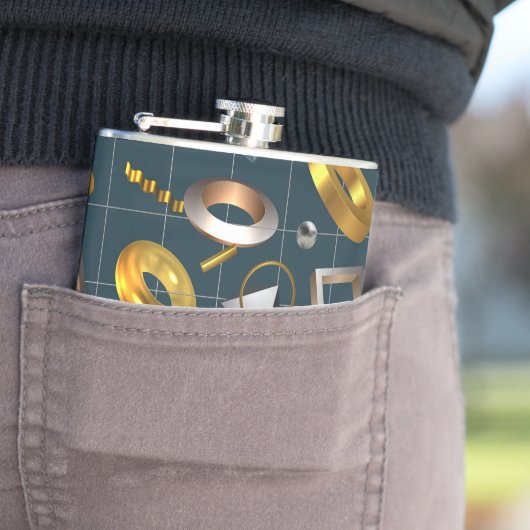 3D図形パターン フラスク (インサイチュ)