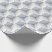 3D図形パターン ラッピングペーパー (角)