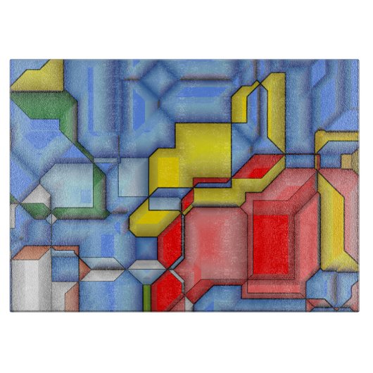 3D図形 カッティングボード (正面)