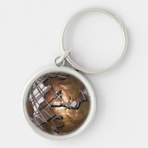 3D地球Keychain キーホルダー