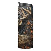 3d大型アントラーバックディアー素朴 タンブラー (回転右)