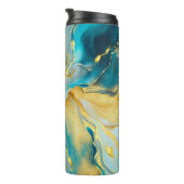 3D大理石スキニーサーマルタンブラー タンブラー (回転右)