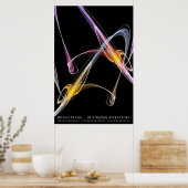 3D奇妙なアトラクタ（シリーズ1/2） ポスター (キッチン)