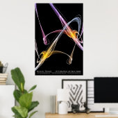 3D奇妙なアトラクタ（シリーズ1/2） ポスター (ホームオフィス)