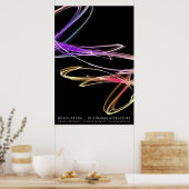 3D奇妙なアトラクタ（シリーズ2/2） ポスター (キッチン)