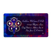 3D女神の崇拝をサイクル ラベル (正面)