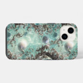 3D威厳のある鮮明な天体自然パターン iPhoneケース (裏面横)