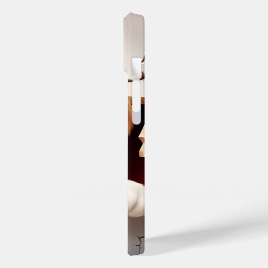 3D子犬のクリスマス Case-Mate iPhoneケース (裏面 / 左)