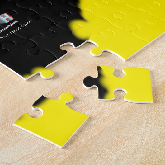 3D実在は ジグソーパズル (側面)