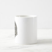 3D対称アートマグ コーヒーマグカップ (中央)