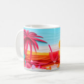 3D尾骨 コーヒーマグカップ (正面左)