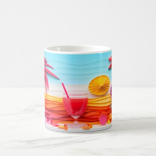 3D尾骨 コーヒーマグカップ (中央)