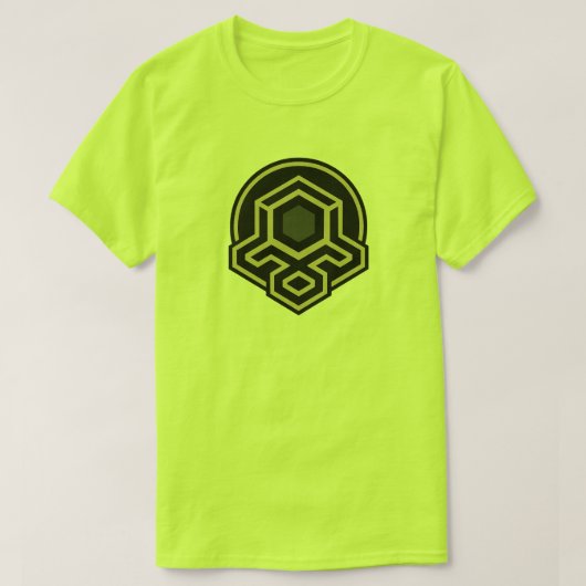 3D左右対称アート メンズTシャツ Tシャツ (デザイン正面)