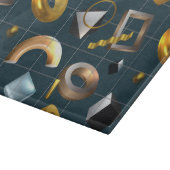 3D幾何学模様 カッティングボード (角)