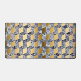 3D幾何学正方形 デスクマット