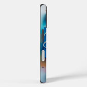 3D感動的タイポグラフィ- "Hate U"グラディエン Case-Mate iPhoneケース (裏面 / 右)