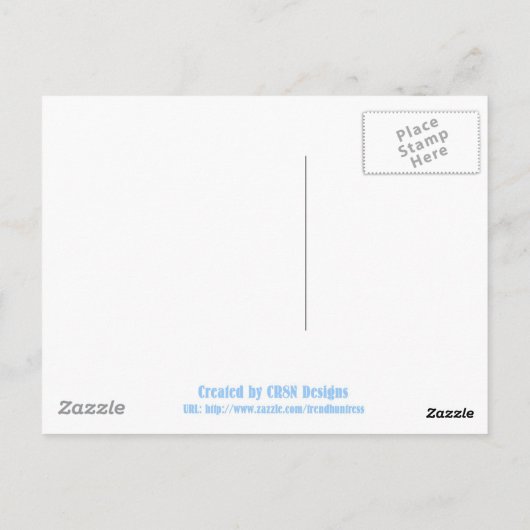 3D成功キュー ポストカード (裏面)