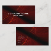 3d抽象的な名刺 名刺 (正面/裏面)