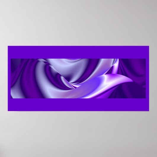 3D抽象芸術レインボーアート ポスター (正面)