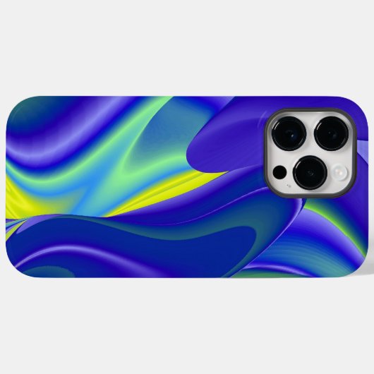 3D抽象芸術レインボーアート Case-Mate iPhoneケース (裏面 (横))