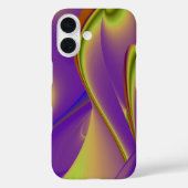 3D抽象芸術レインボーアート Case-Mate iPhoneケース (裏面)