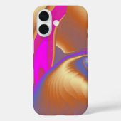 3D抽象芸術レインボーアート Case-Mate iPhoneケース (裏面)