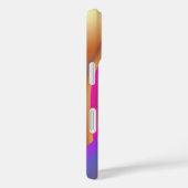 3D抽象芸術レインボーアート Case-Mate iPhoneケース (裏面 / 右)