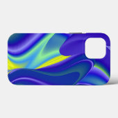 3D抽象芸術レインボーアート Case-Mate iPhoneケース (裏面 (横))