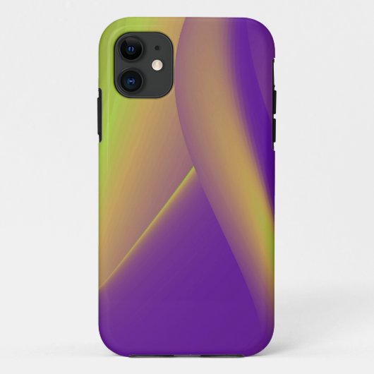 3D抽象芸術レインボーアート Case-Mate iPhoneケース (裏面)