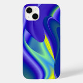 3D抽象芸術レインボーアート Case-Mate iPhoneケース (裏面)