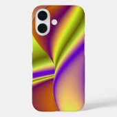 3D抽象芸術レインボーアート Case-Mate iPhoneケース (裏面)