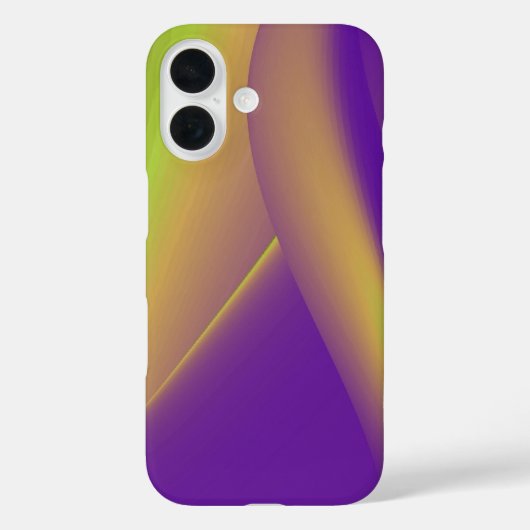 3D抽象芸術レインボーアート Case-Mate iPhoneケース (裏面)