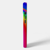 3D抽象芸術レインボーアート Case-Mate iPhoneケース (裏面 / 左)