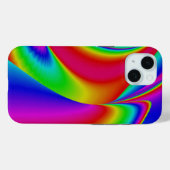 3D抽象芸術レインボーアート Case-Mate iPhoneケース (裏面 (横))