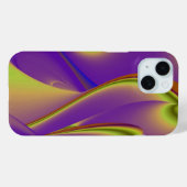 3D抽象芸術レインボーアート Case-Mate iPhoneケース (裏面 (横))