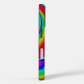 3D抽象芸術レインボーアート Case-Mate iPhoneケース (裏面 / 右)