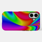 3D抽象芸術レインボーアート Case-Mate iPhoneケース (裏面 (横))