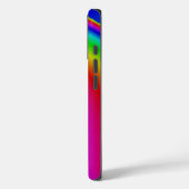 3D抽象芸術レインボーアート Case-Mate iPhoneケース (裏面 / 左)
