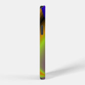 3D抽象芸術レインボーアート iPhoneケース (右側面)