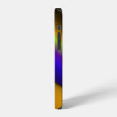 3D抽象芸術レインボーアート iPhoneケース (左側面)