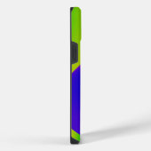 3D抽象芸術レインボーアート iPhoneケース (右側面)