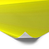 3D抽象芸術入力金ゴールド黄ブルーグリーン ポスター (角)